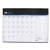 SASCO 2022 DELUXE DESK PLANNER MONTH TO VIEW 512 X 376MM BLACK
