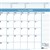 SASCO 2022 DELUXE DESK PLANNER MONTH TO VIEW REFILL PACK 12 SHEETS