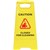 CLEANLINK SAFETY AFRAME SIGN CLOSED FOR CLEANING 430 X 280 X 620MM YELLOW