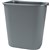 CLEANLINK RUBBISH BIN WITHOUT LID 24 LITRE GREY