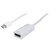 SHINTARO MINI ADAPTER DISPLAYPORT TO 4K HDMI WHITE