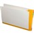 AVERY 165715 FULLVUE SHELF LATERAL FILE 30MM GUSSET ORANGE TAB AND SPINE FOOLSCAP BOX 100