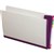 AVERY 165715 FULLVUE SHELF LATERAL FILE 30MM GUSSET PURPLE TAB AND SPINE FOOLSCAP BOX 100