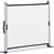 NOBO PROJECTION SCREEN DESKTOP 1040 X 750MM WHITE