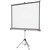 NOBO PROJECTION SCREEN 1610 TRIPOD 81 INCH 1750 X 1150MM WHITE
