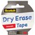 SCOTCH DRY ERASE TAPE 48MM X 457M
