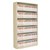 AVERY 20319MAA20126 OPEN BAY CABINET LATERAL FILING PACKAGE 5 SHELVES 1980 X 900 X 500MM MAGNOLIA
