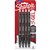 SHARPIE RETRACTABLE GEL INK PEN 07MM ASSORTED PACK 4