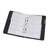 COLLINS 260 TELEPHONE ADDRESS AND BUSINESS CARD BINDER AZ INDEX PU COVER BLACK