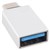 SHINTARO ADAPTER USBC MALE TO USBA FEMALE WHITE