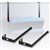 ESSELTE VERTICALMATE PARTITION HANGER CHARCOAL PACK 2