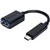 KENSINGTON CA1000 ADAPTER USBC TO USBA BLACK
