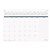 DEBDEN 2022 TABLE TOP PLANNER REFILL PAD MONTH TO VIEW 370 X 530MM