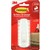 COMMAND LARGE HOOK AND TWO ADHESIVE STRIPS WHITE