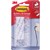 COMMAND ADHESIVE CORD CLIPS MEDIUM CLEAR PACK 4