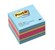 POSTIT 2056RC NOTE CUBE 76 X 76MM RIBBON CANDY