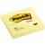 POSTIT 654 ORIGINAL NOTES 76 X 76MM CANARY YELLOW