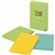 POSTIT 6603AU LINED NOTES 101 X 152MM JAIPUR PACK 3