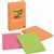POSTIT 6603SSUC SUPER STICKY LINED NOTES 101 X 152MM RIO DE JANEIRO PACK 3