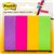 POSTIT 6714AU PAPER PAGE MARKERS 23 X 73MM ASSORTED PACK 4