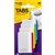 POSTIT 686F1 DURABLE FILING TABS LINED 50MM PRIMARY ASSORTED PACK 24