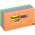 POSTIT 6228SSAU SUPER STICKY MINI NOTES 50 X 50MM RIO DE JANEIRO 8 PADS