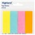 HIGHLAND 67194A PAGE MARKERS 50 SHEETS PER PAD ASSORTED PACK 4