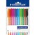 STAEDTLER 432 TRIANGULAR BALLPOINT STICK PEN MEDIUM ASSORTED PACK 10