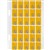 AVERY 44202 LATERAL FILE LABEL TOP TAB YEAR CODE 2 20 X 30MM ORANGE PACK 150