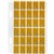 AVERY 44412 LATERAL FILE LABEL TOP TAB L COLOUR CODE 20 X 30MM MUSTARD PACK 150