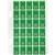 AVERY 44418 LATERAL FILE LABEL TOP TAB R COLOUR CODE 20 X 30MM LIGHT GREEN WITH STRIPE PACK 150