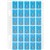 AVERY 44420 LATERAL FILE LABEL TOP TAB T COLOUR CODE 20 X 30MM BLUE WITH STRIPE PACK 150