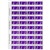 AVERY 44510 LATERAL FILE LABEL SIDE TAB J COLOUR CODE 25 X 42MM PURPLE PACK 240