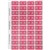 AVERY 44518 LATERAL FILE LABEL SIDE TAB R COLOUR CODE 25 X 42MM PINK PACK 240