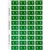 AVERY 44529 LATERAL FILE LABEL SIDE TAB YEAR CODE 1 25 X 42MM DARK GREEN PACK 240