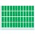 AVERY 44542 LATERAL FILE LABEL BLOCK COLOUR 19 X 42MM DARK GREEN PACK 240