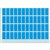 AVERY 44549 LATERAL FILE LABEL BLOCK COLOUR 19 X 42MM LIGHT BLUE PACK 240