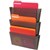 DEFLECTO WALL POCKET UNBREAKABLE LANDSCAPE A4 SMOKE PACK 3