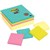 POSTIT 65424SSCYM SUPER STICKY NOTES 76 X 76MM PACK 24