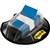 POSTIT 680HVBE FLAGS DESK GRIP DISPENSER BLUE PACK 200