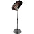 DEFLECTO FOYER BROCHURE STAND A4 BLACK