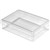 DEFLECTO BUSINESS CARD BOX 95 X 65 X 23MM CLEAR