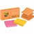 POSTIT R3306SSUC SUPER STICKY POP UP NOTES 76 X 76MM RIO DE JANEIRO PACK 6