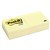 POSTIT 6306PK LINED NOTES 76 X 76MM CANARY YELLOW PACK 6