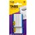 POSTIT 686F50BL DURABLE FILING TABS LINED 50MM BLUE PACK 50