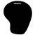 INITIATIVE WRIST REST MOUSE PAD BLACK