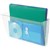 DEFLECTO WALL POCKET STACKABLE LANDSCAPE FOOLSCAP CLEAR