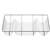 CONNOISSEUR DISH DRAINER CHROME