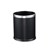 COMPASS GARBAGE BIN ROUND 10 LITRE BLACK