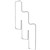 DEFLECTO 774DIV BROCHURE HOLDER DIVIDER CLEAR